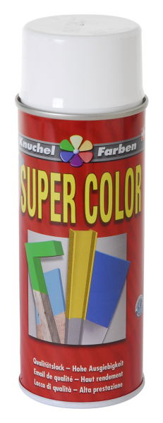 Lack-Spray Super-color 400ml Ral 9003m weiss matt